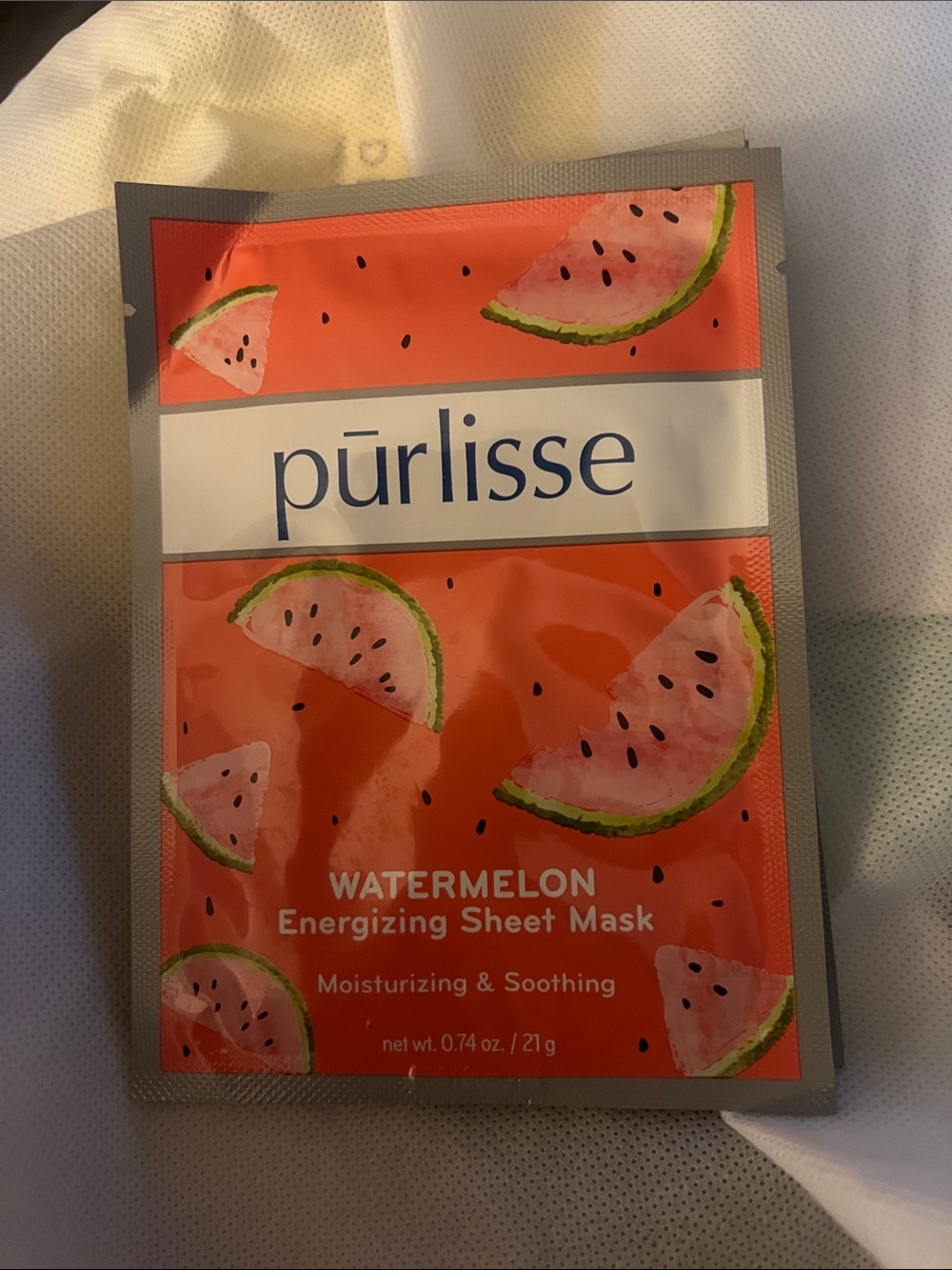 purlisse Watermelon Energizing Sheet Mask Lot (5)